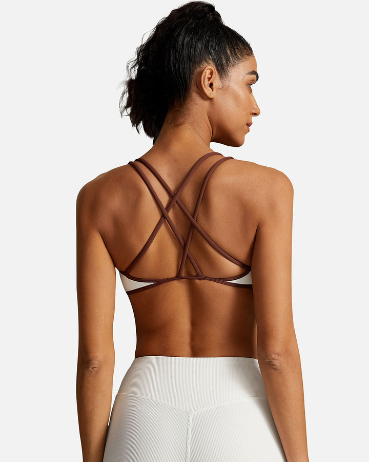 Sabrina Sports Bra - White