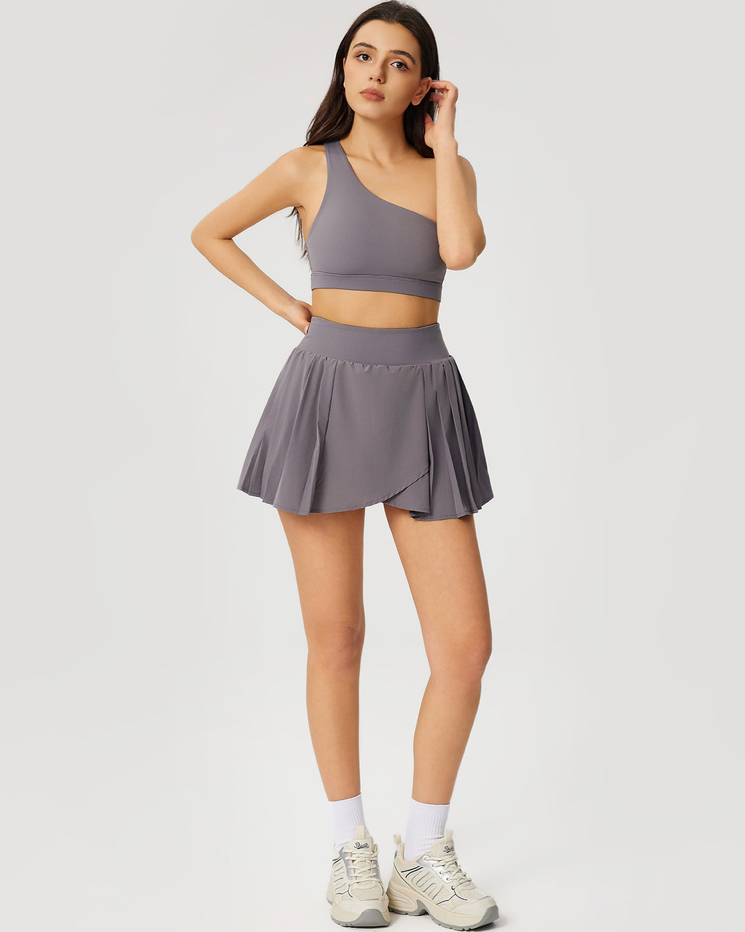 Samira Sports Bra - Ash
