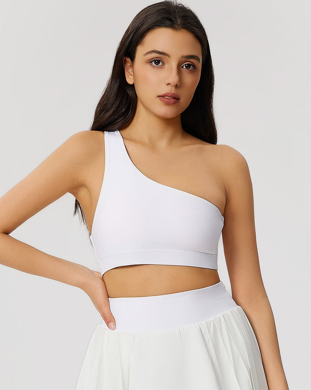 Samira Sports Bra - White