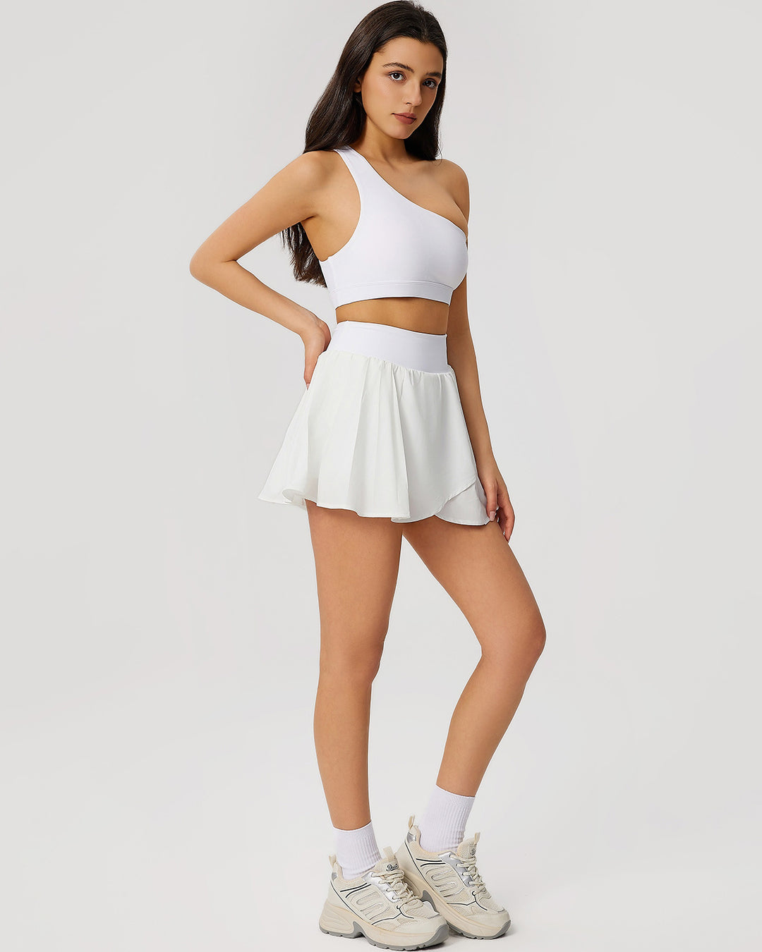 Samira Sports Bra - White