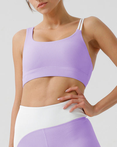 Sapphira Sports Bra - Purple