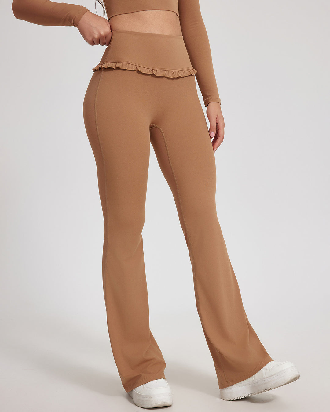Seraphina Flare Leggings - Cinnamon