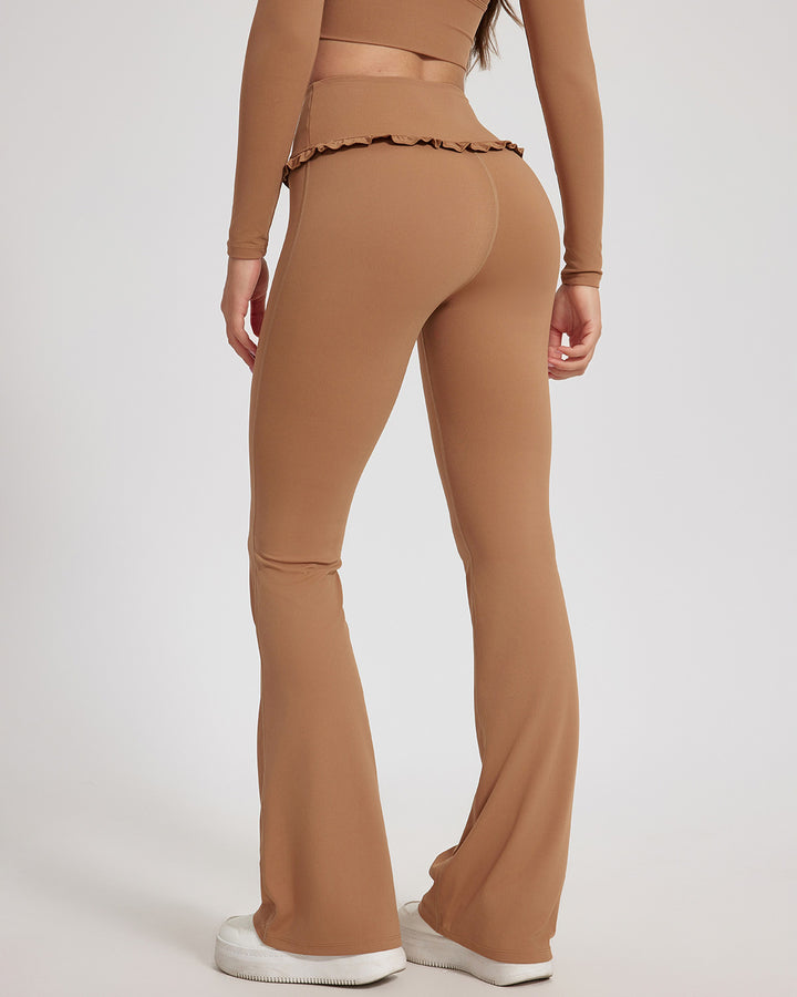 Seraphina Flare Leggings - Cinnamon