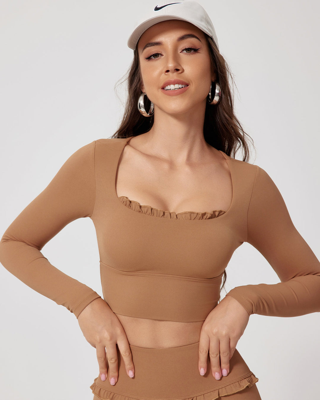 Seraphina Long Sleeve - Cinnamon