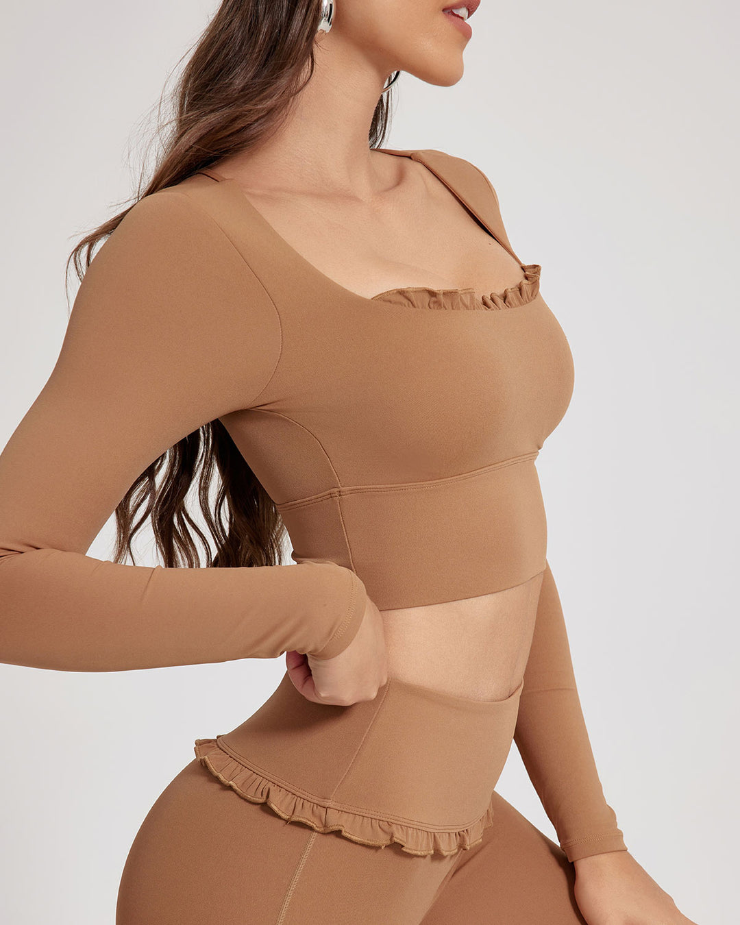 Seraphina Long Sleeve - Cinnamon