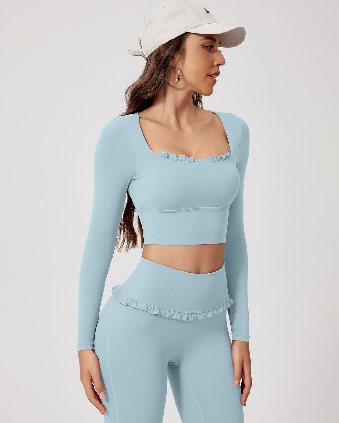 Seraphina Long Sleeve - Sky Blue
