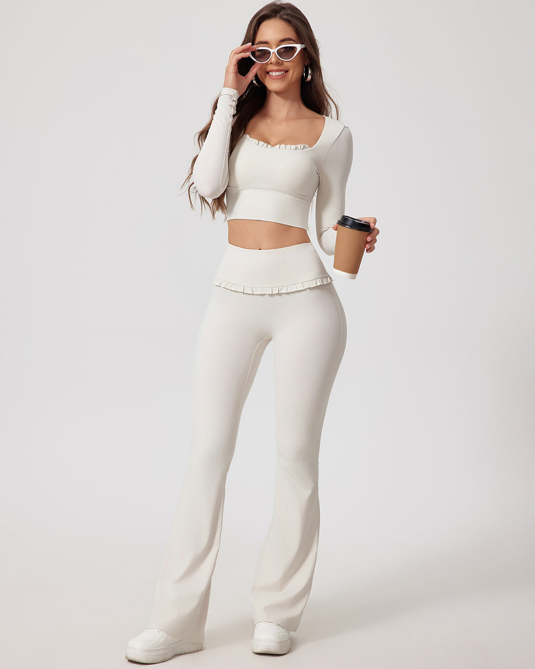 Seraphina Long Sleeve - White