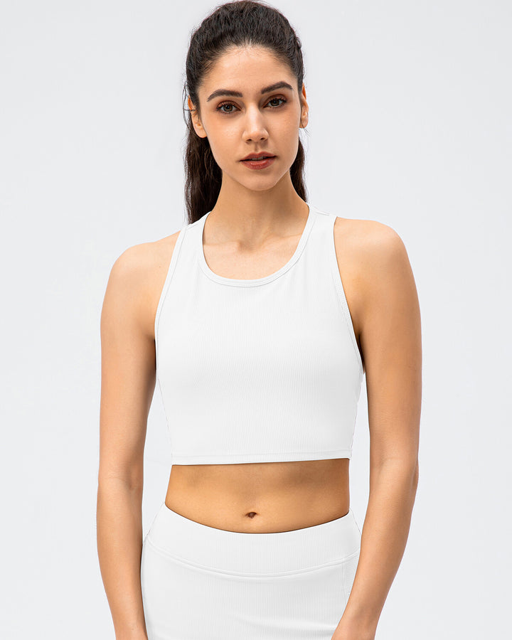 Sloane Sports Bra - White
