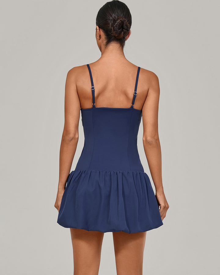 Solene Romper - Navy
