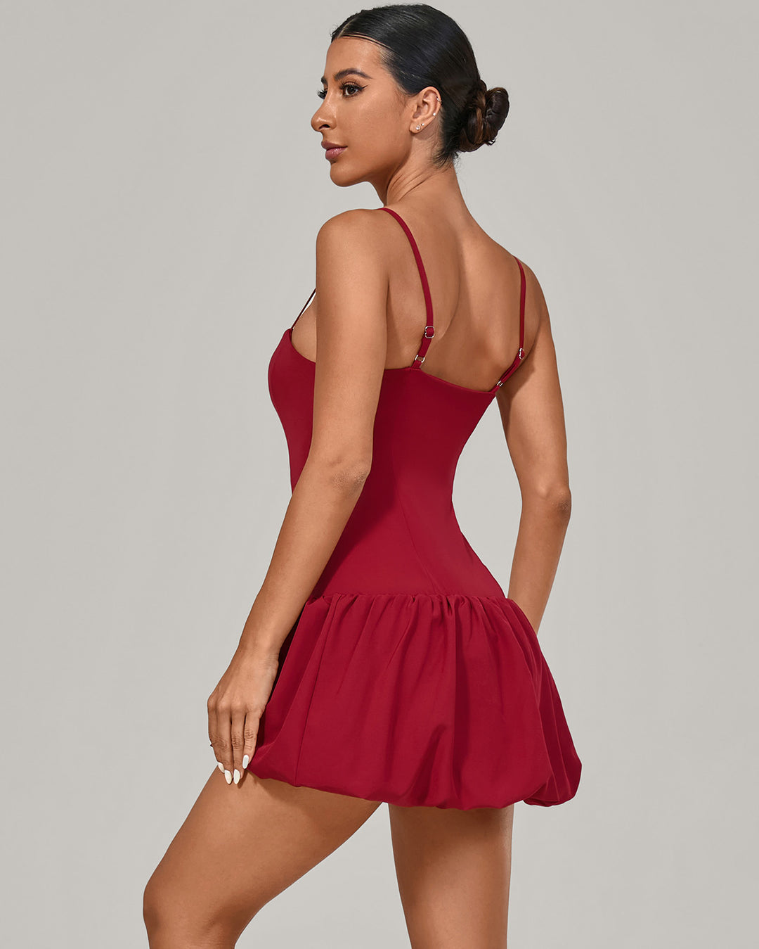 Solene Romper - Red