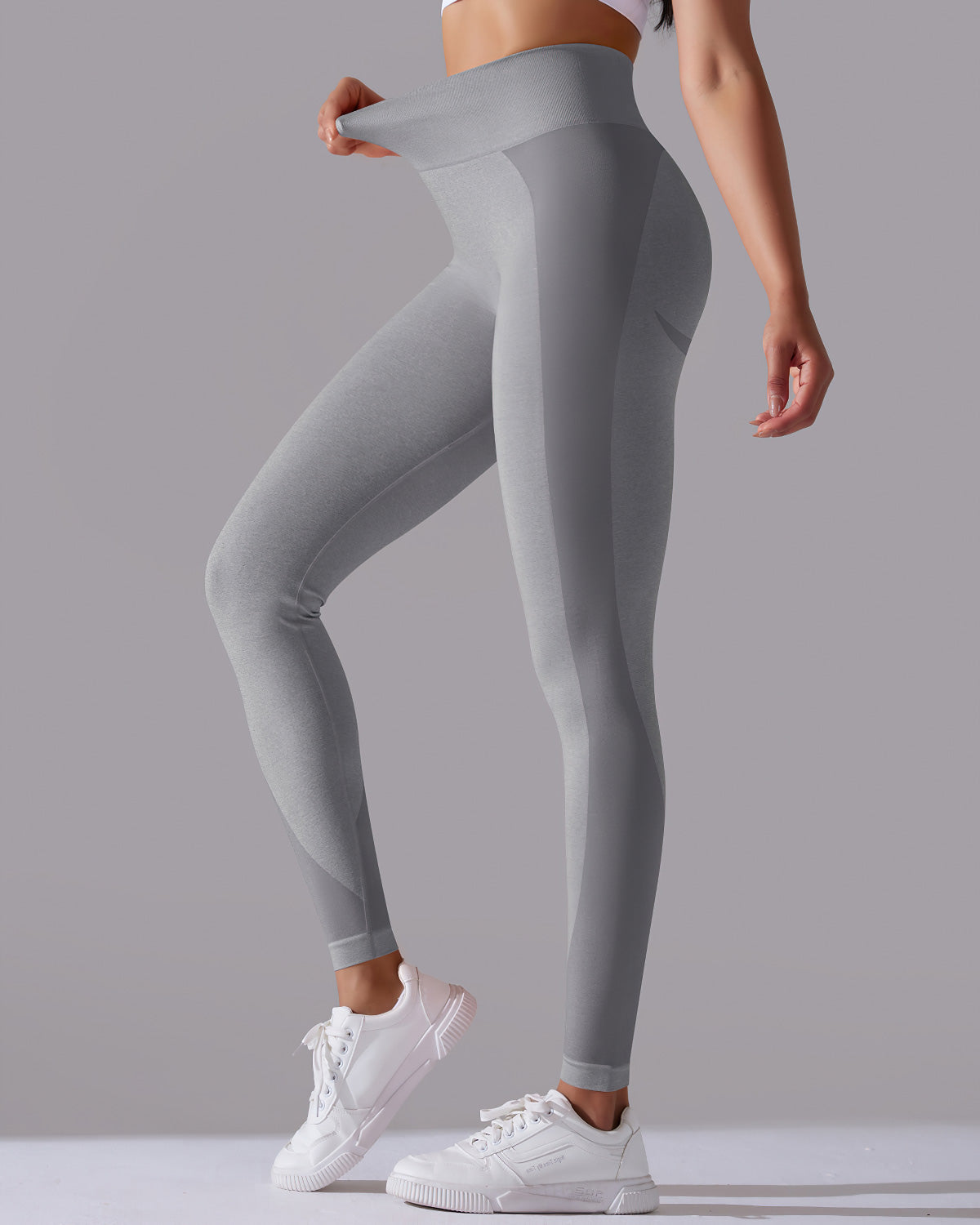 Stella Seamless Leggings - Grey