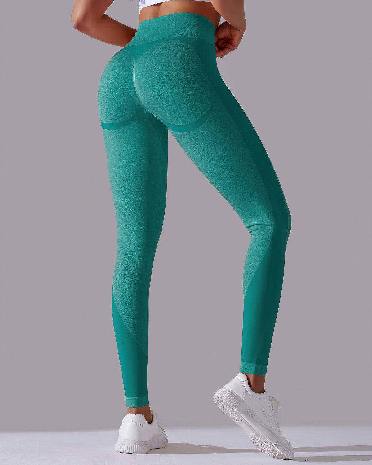 Stella Seamless Leggings - Teal