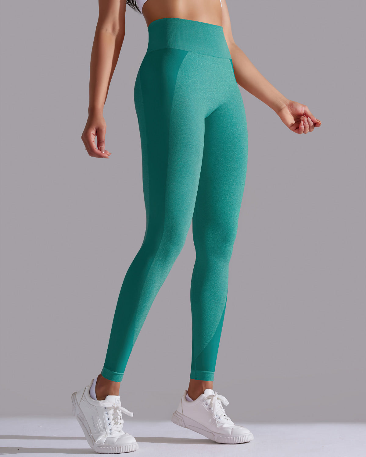 Stella Seamless Leggings - Teal