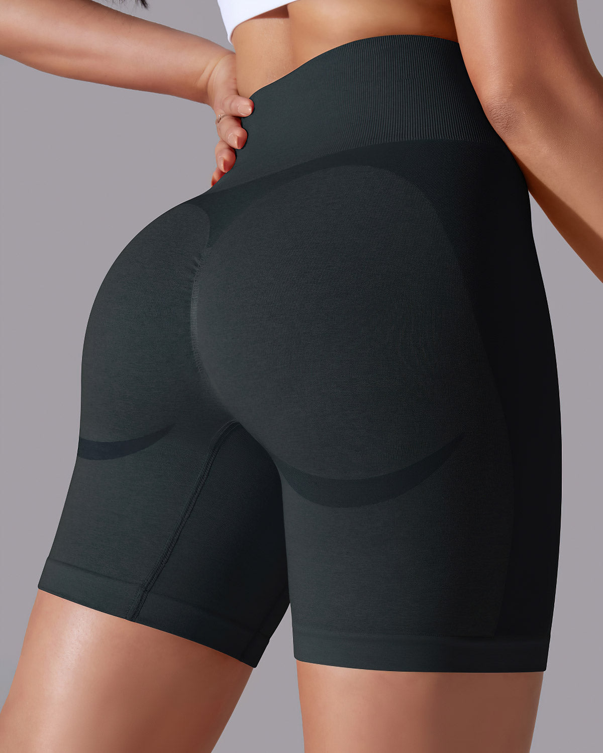 Stella Seamless Shorts - Graphite