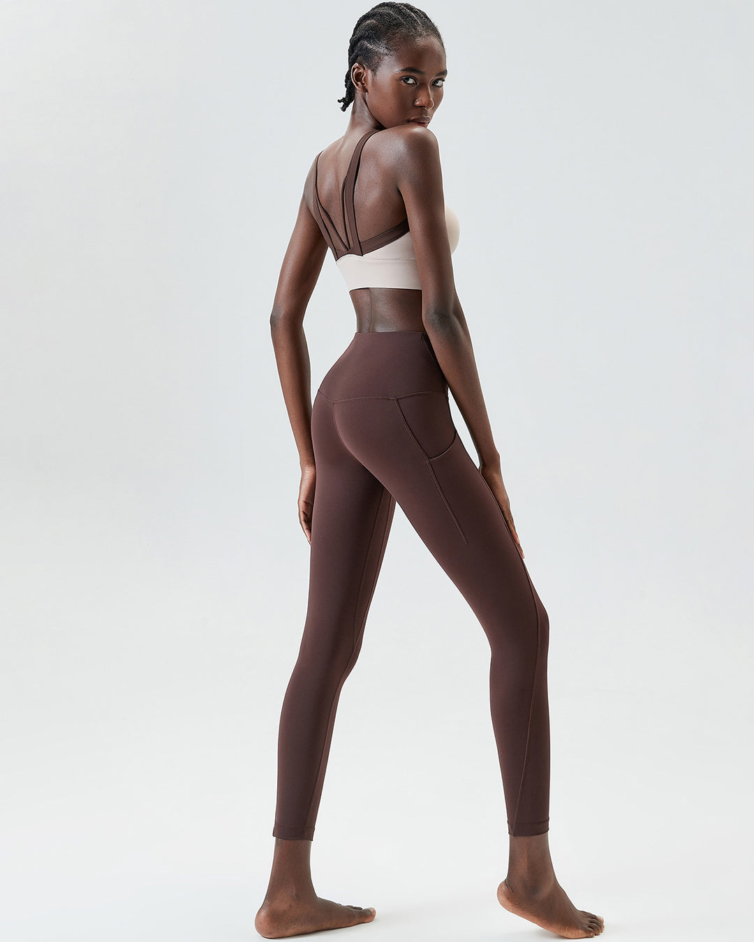 Tamsin Leggings - Brown