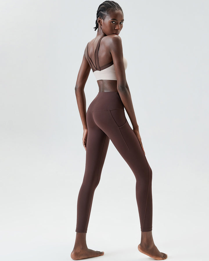 Tamsin Leggings - Brown