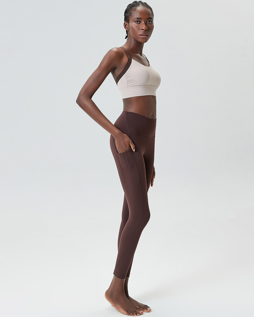 Tamsin Leggings - Brown