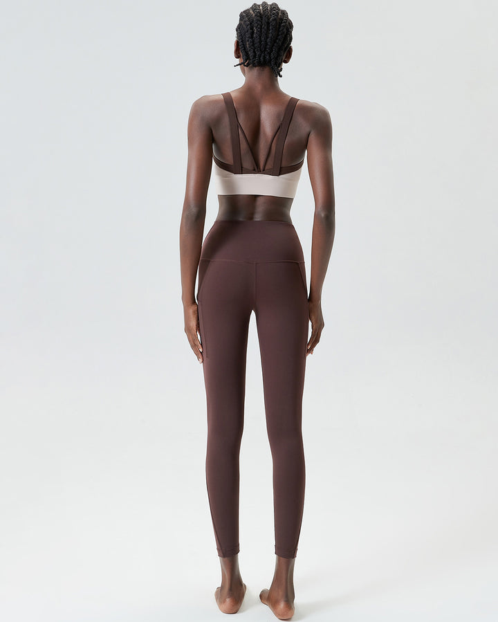 Tamsin Leggings - Brown