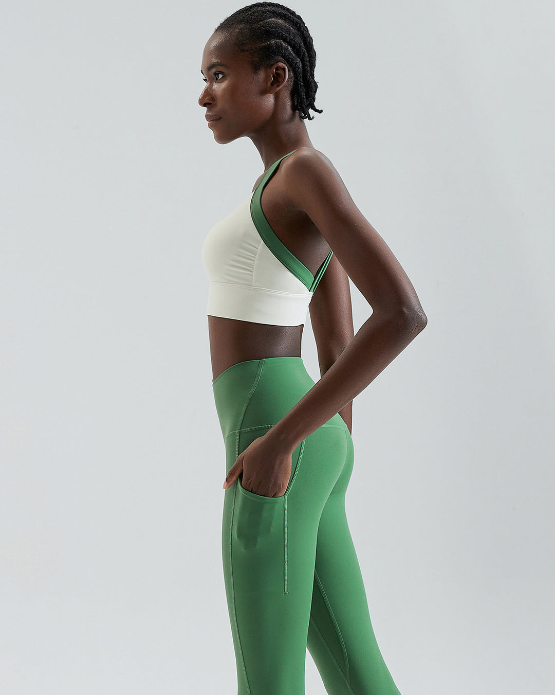 Tamsin Sports Bra - Green