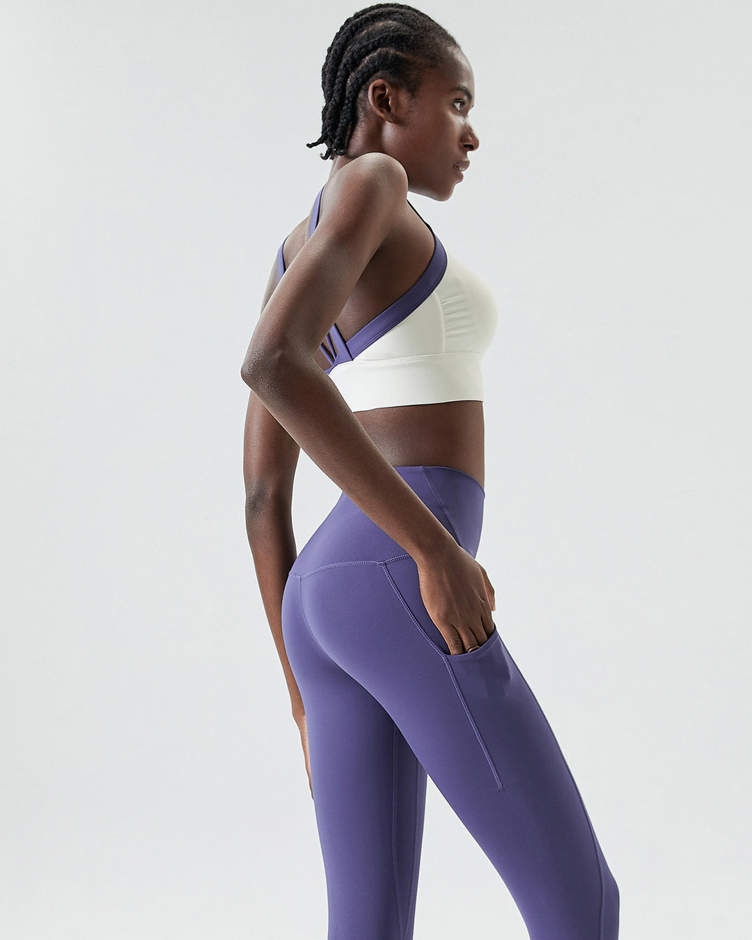 Tamsin Sports Bra - Lavender