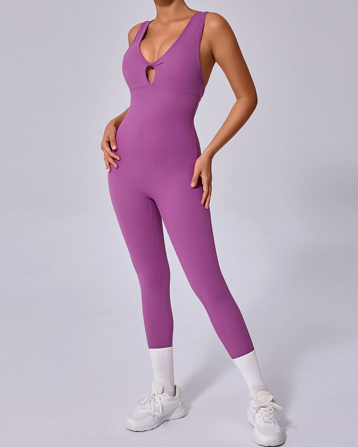 Tessa Jumpsuit - Purple