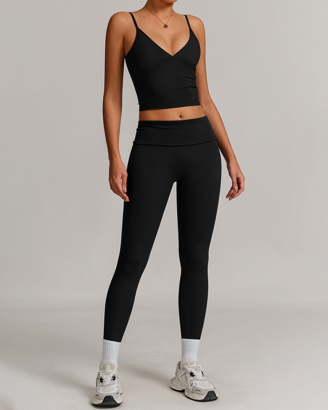 Thalassa Crop Top - Black