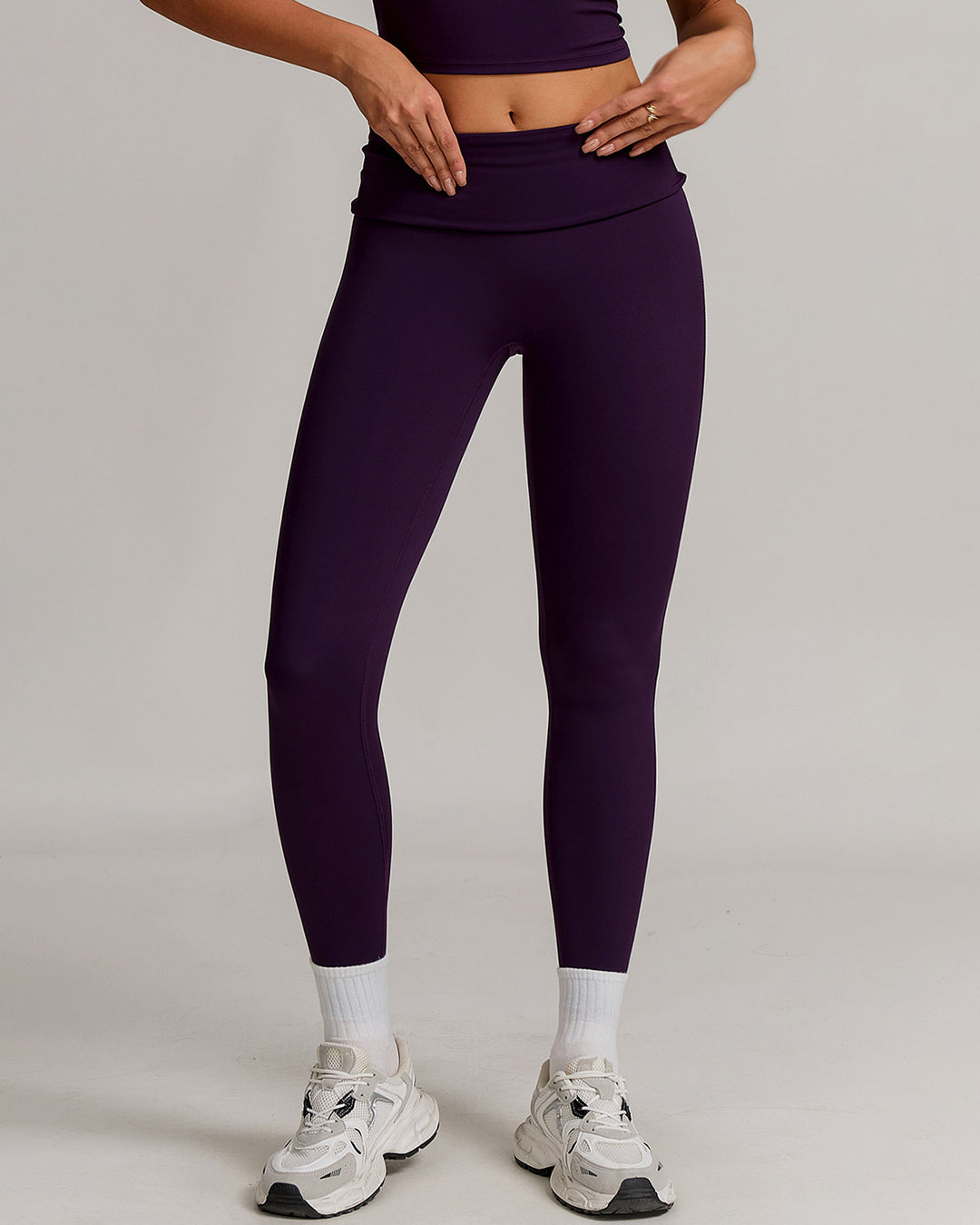 Thalassa Seamless Leggings - Aubergine