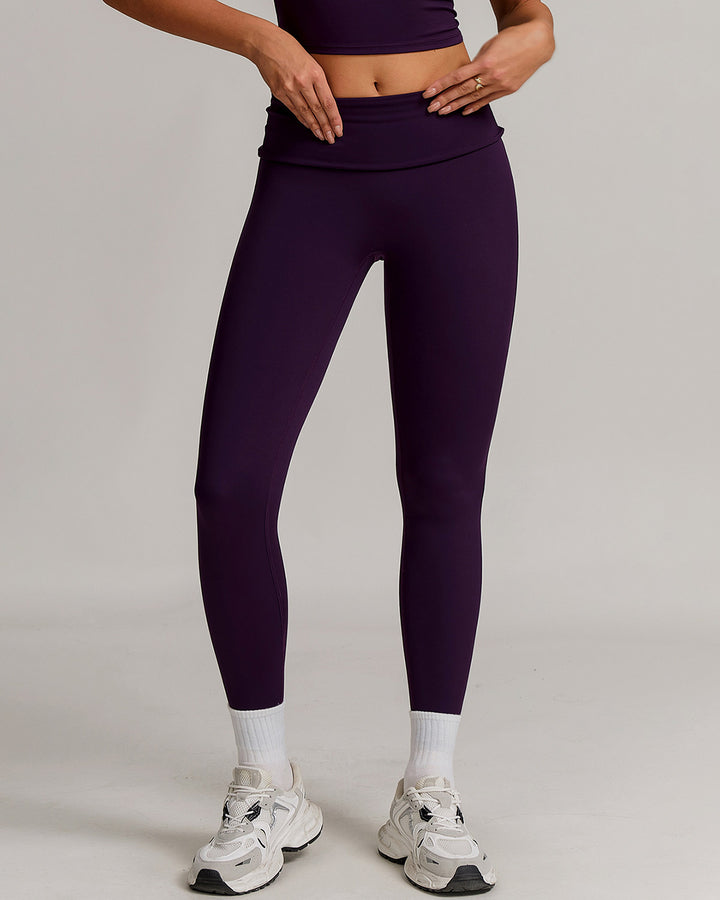 Thalassa Seamless Leggings - Aubergine