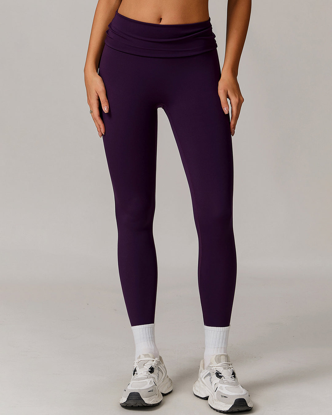 Thalassa Seamless Leggings - Aubergine