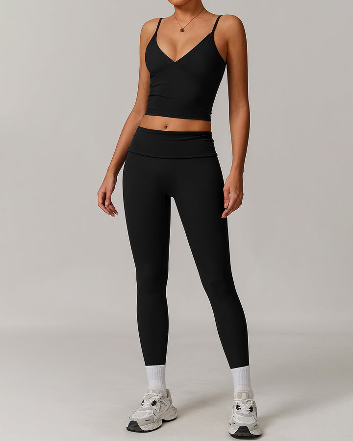 Thalassa Seamless Leggings - Black