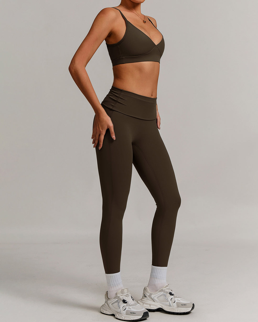 Thalassa Seamless Leggings - Espresso