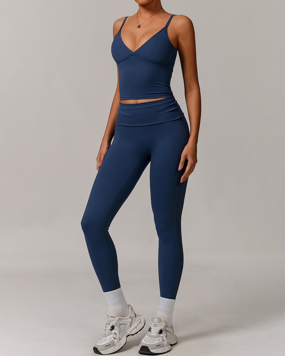 Thalassa Seamless Leggings - Navy