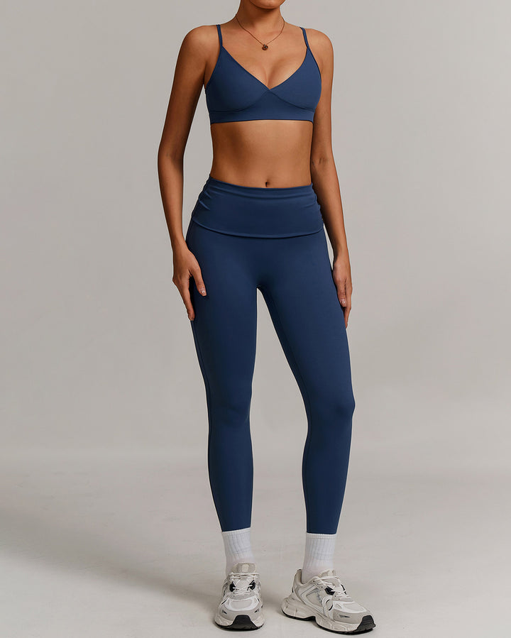 Thalassa Seamless Leggings - Navy