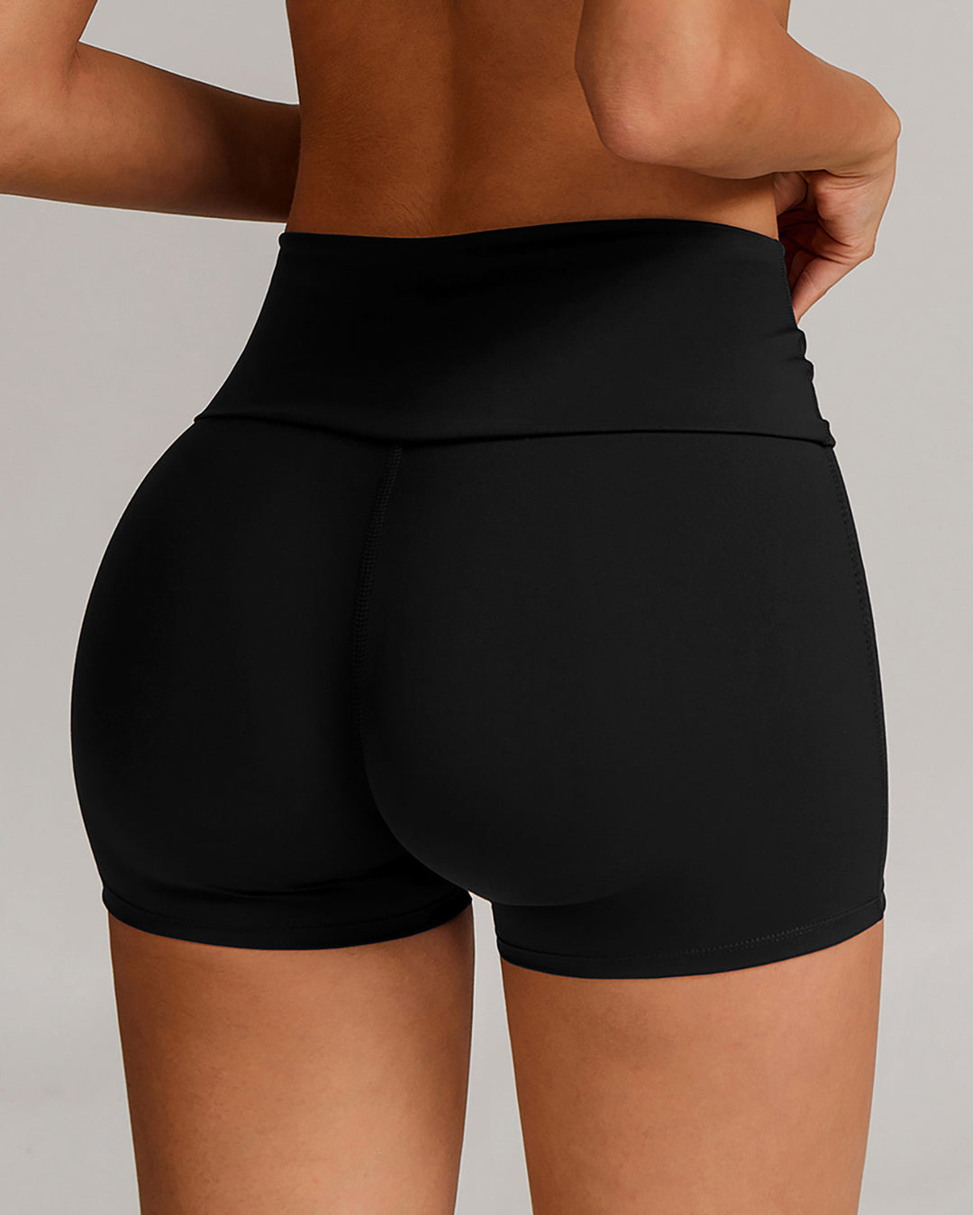 Thalassa Seamless Shorts - Black