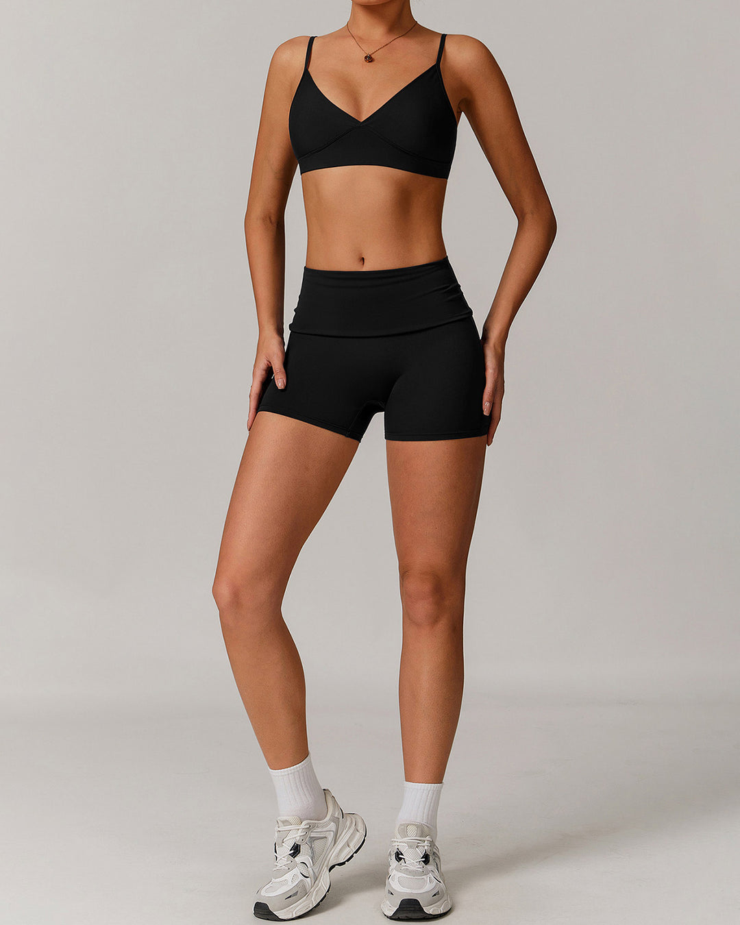 Thalassa Seamless Shorts - Black