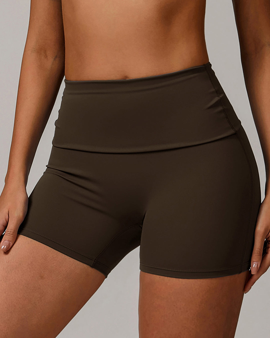 Thalassa Seamless Shorts - Espresso