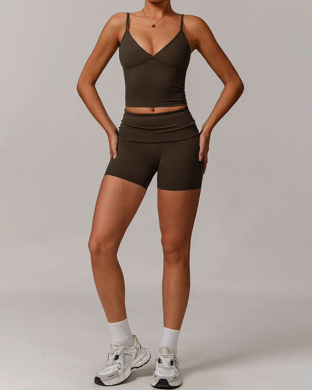 Thalassa Seamless Shorts - Espresso