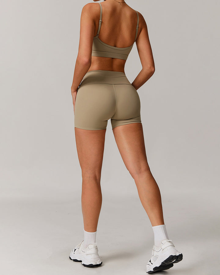 Thalassa Seamless Shorts - Khaki