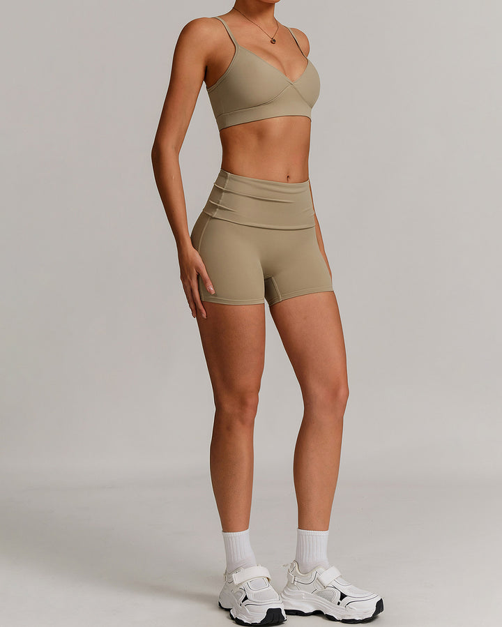 Thalassa Seamless Shorts - Khaki