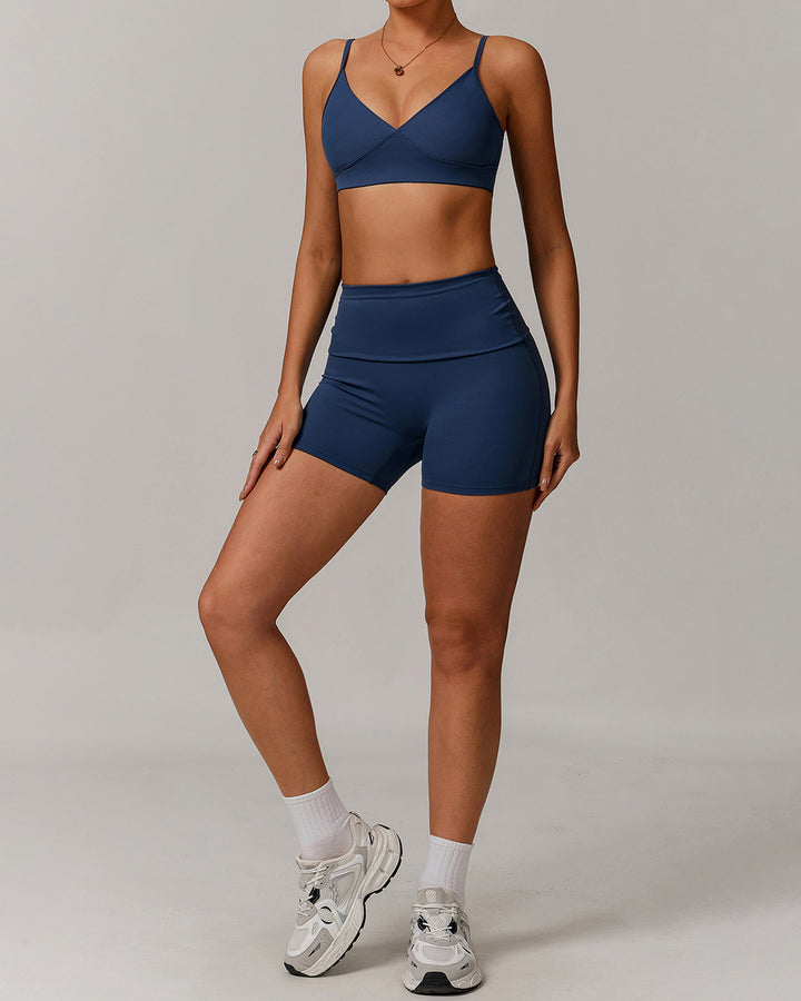 Thalassa Seamless Shorts - Navy