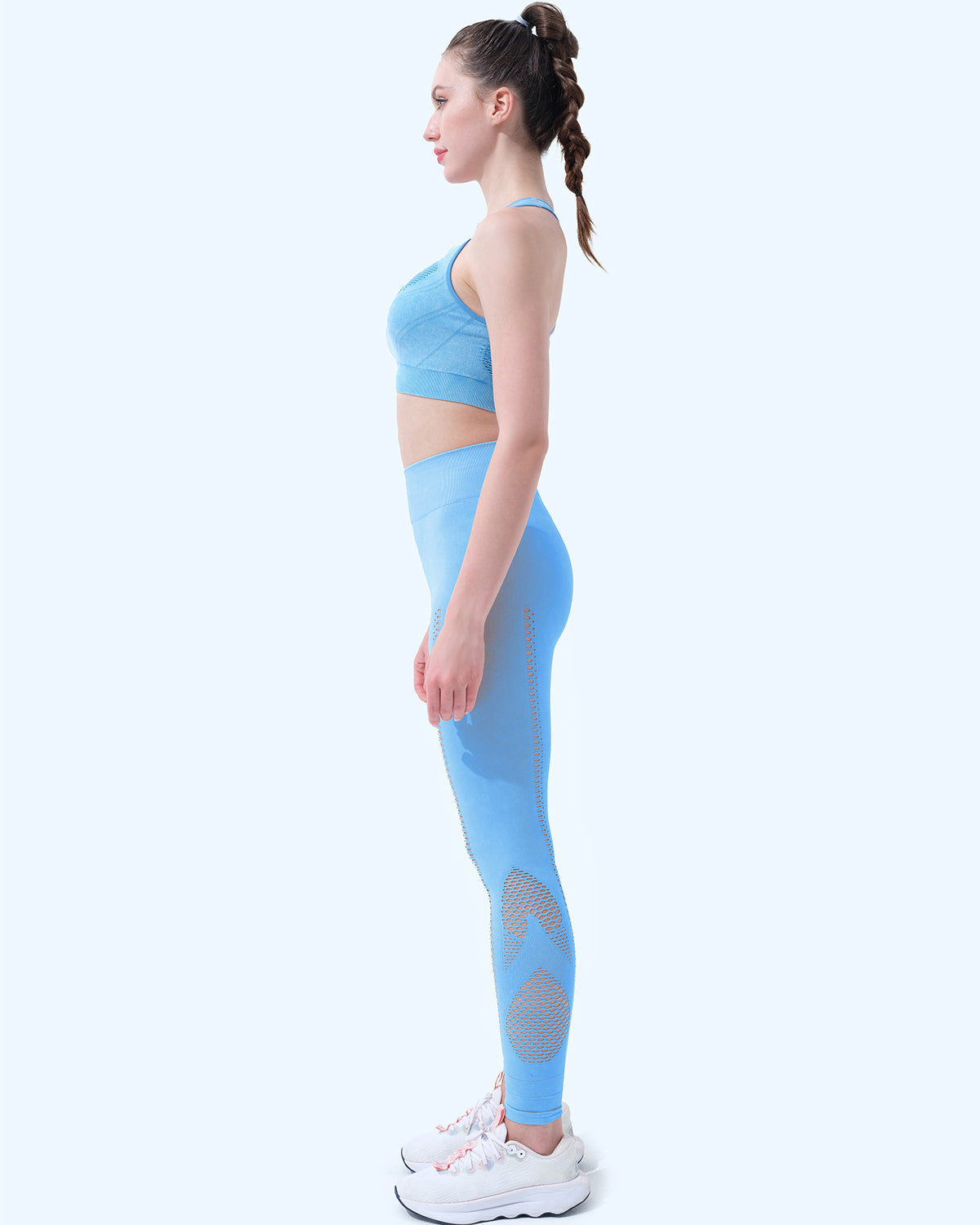 Thea Seamless Leggings - Blue