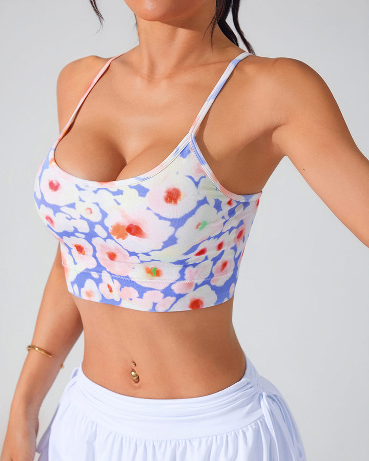 Ursa Sports Bra - Bloom