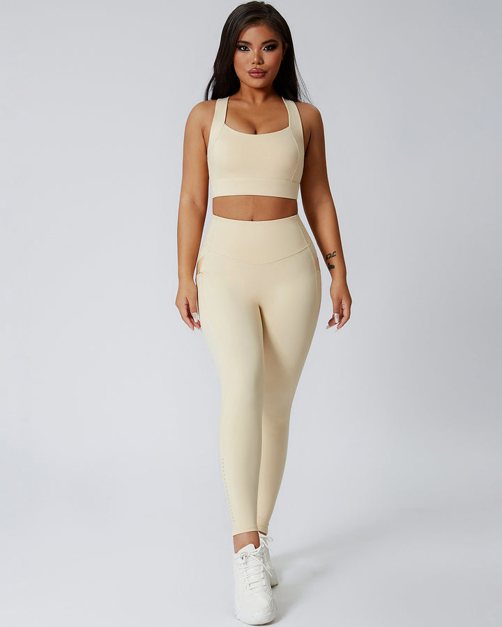 Ursula Seamless Leggings - Beige