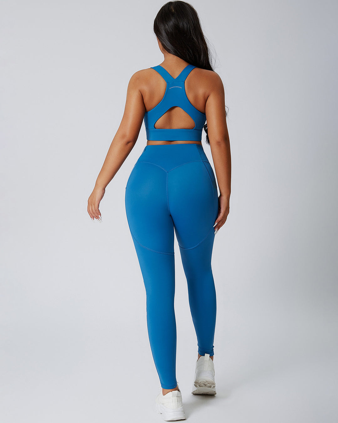 Ursula Seamless Leggings - Blue