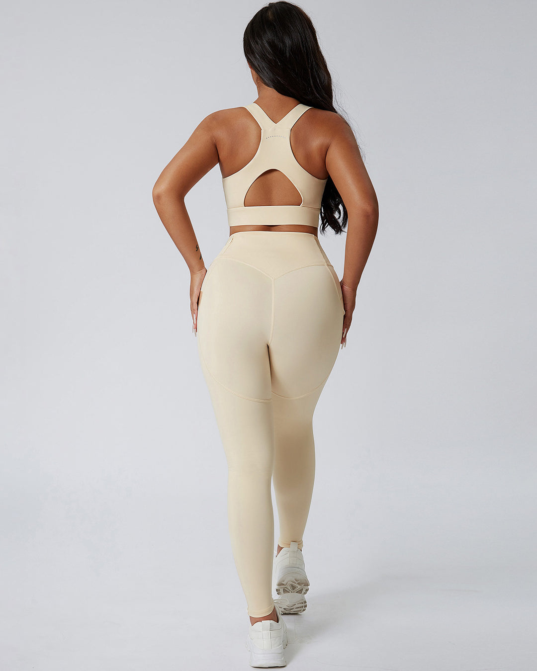 Ursula Sports Bra - Beige