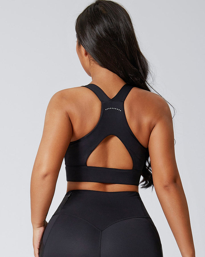 Ursula Sports Bra - Black