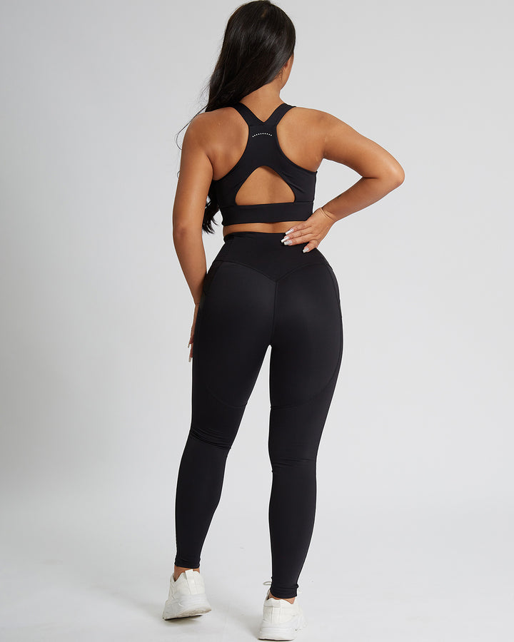 Ursula Sports Bra - Black