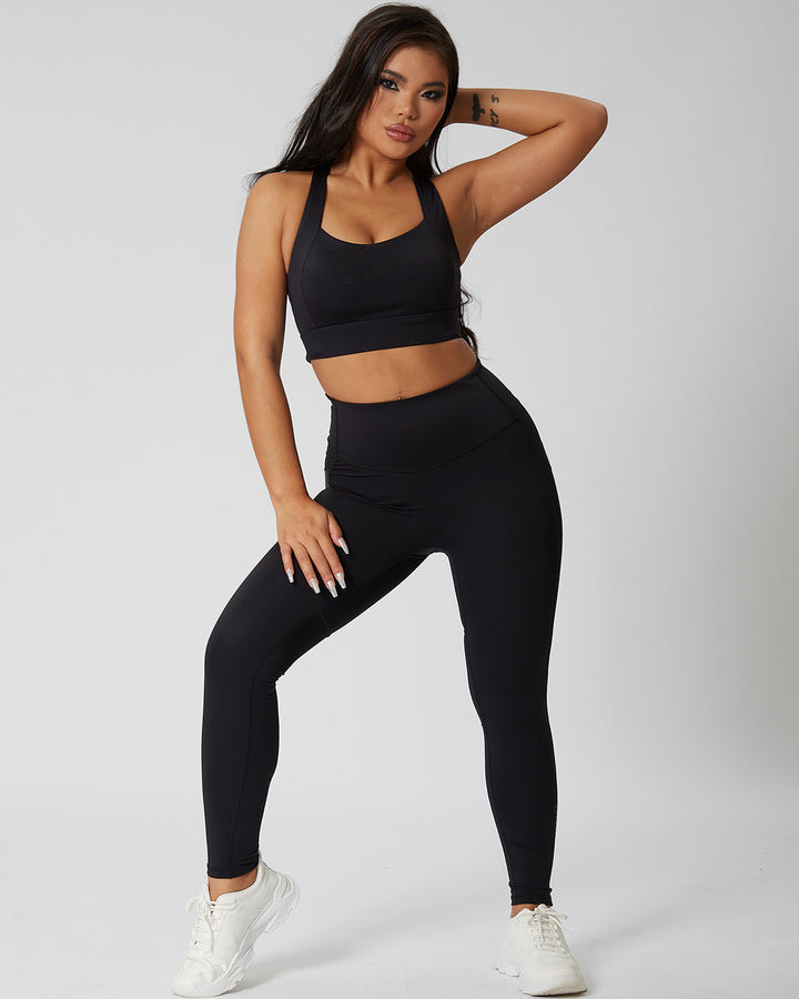 Ursula Sports Bra - Black