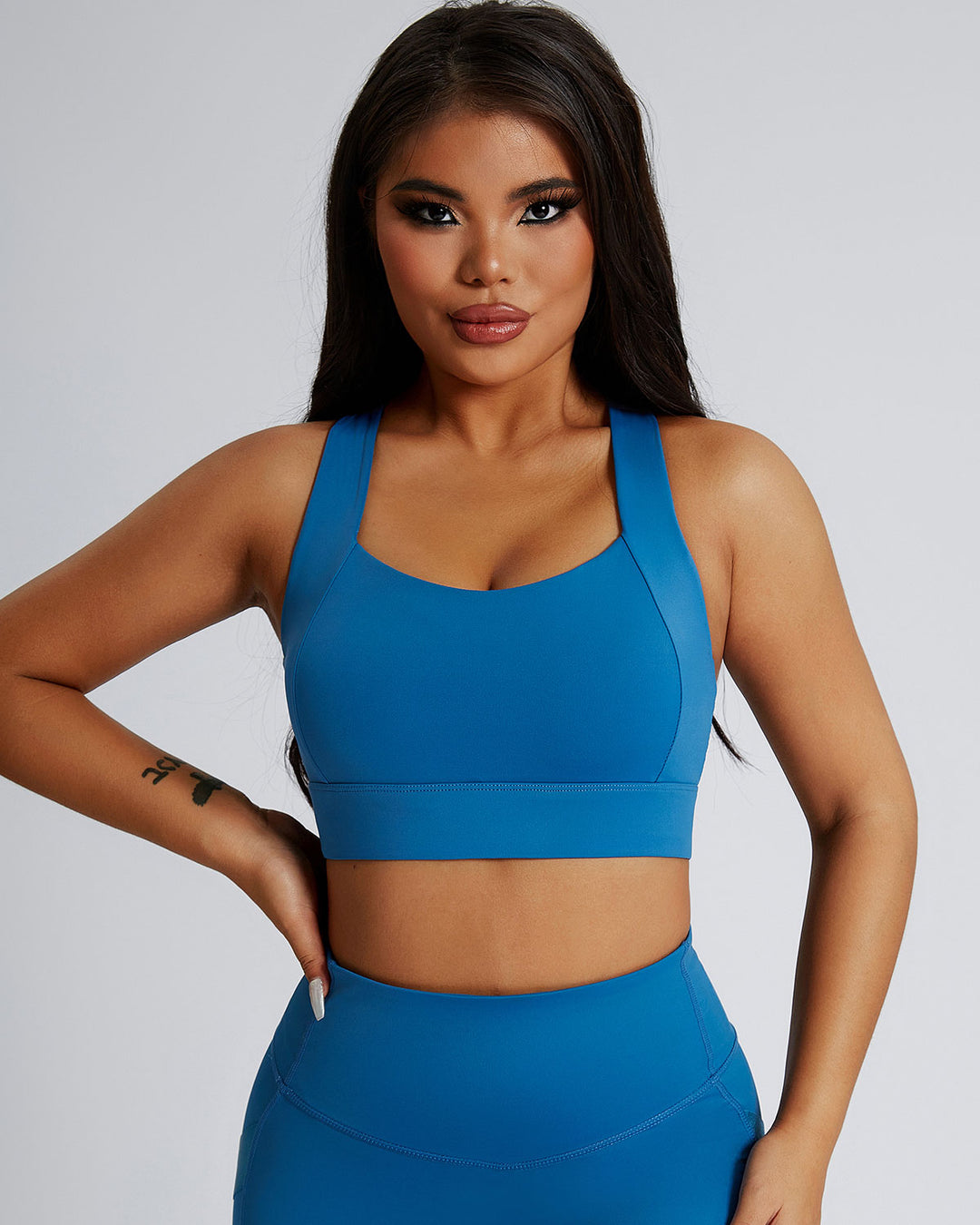 Ursula Sports Bra - Blue