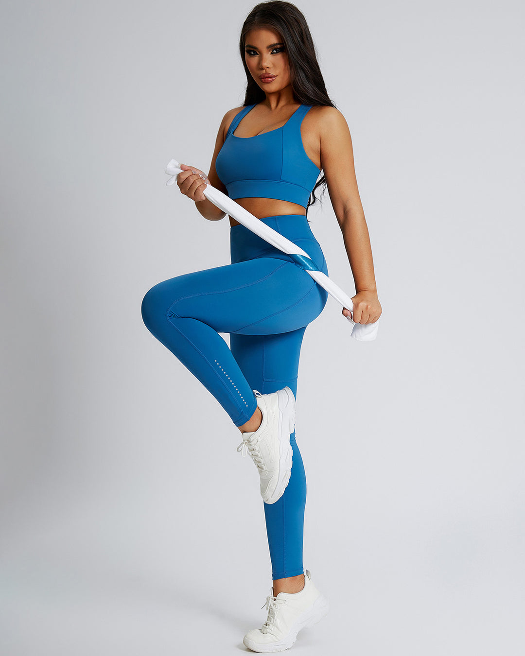 Ursula Sports Bra - Blue
